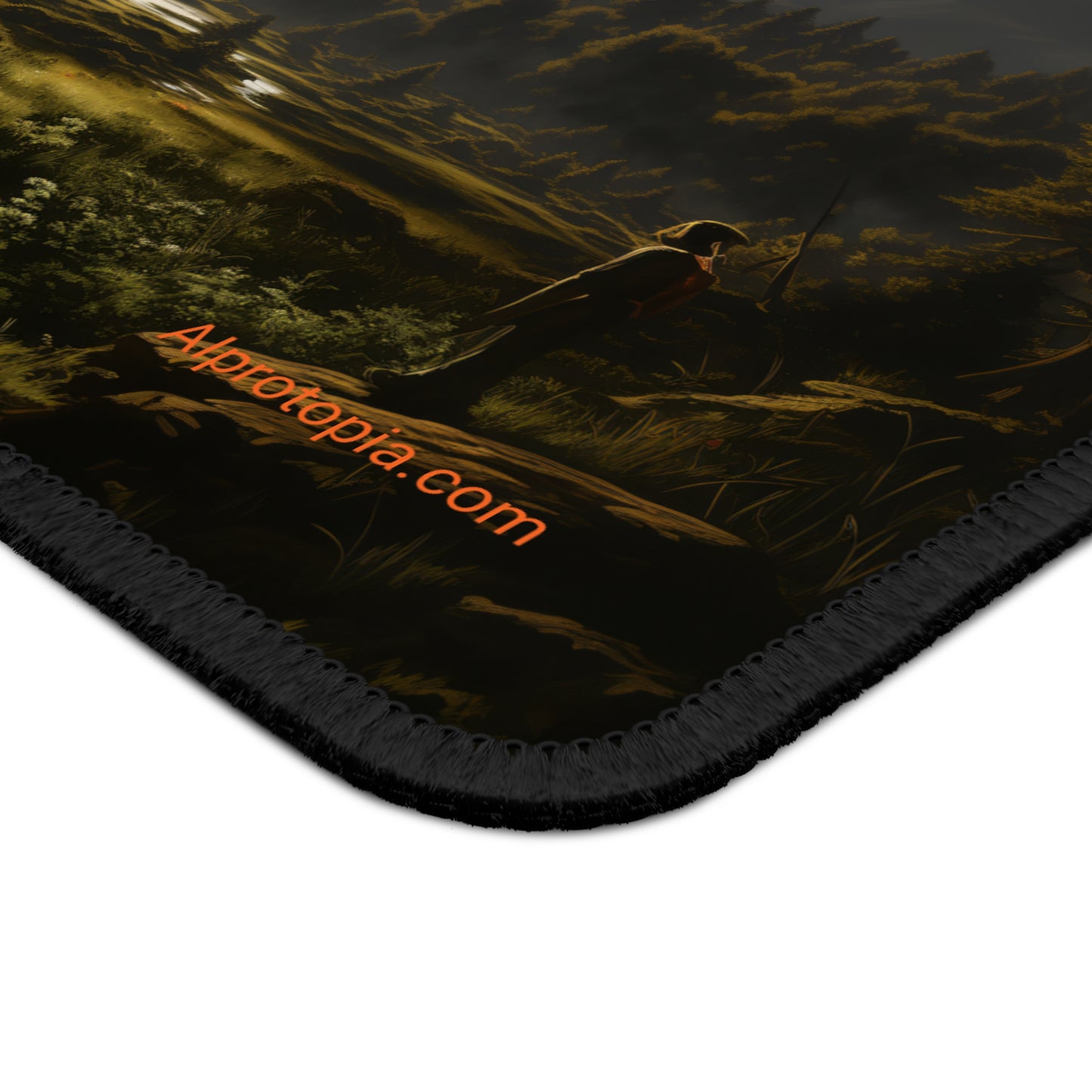 Close Encounter Mouse Pad. Alien. Sci-Fi. Space. UFO. UAP. AI Art.