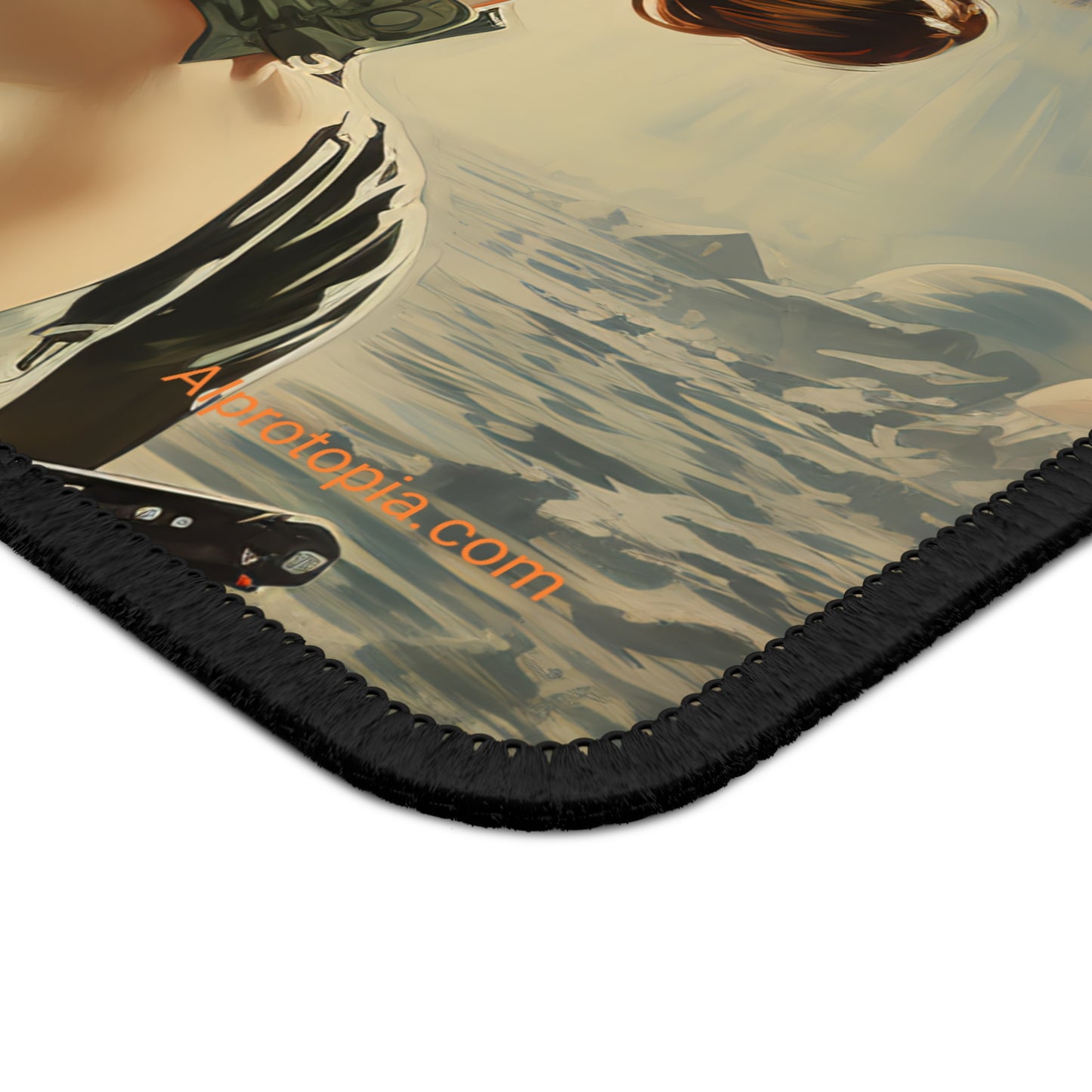 Proxima Mouse Pad. Space. Sci-Fi. Spaceships. AI Art.