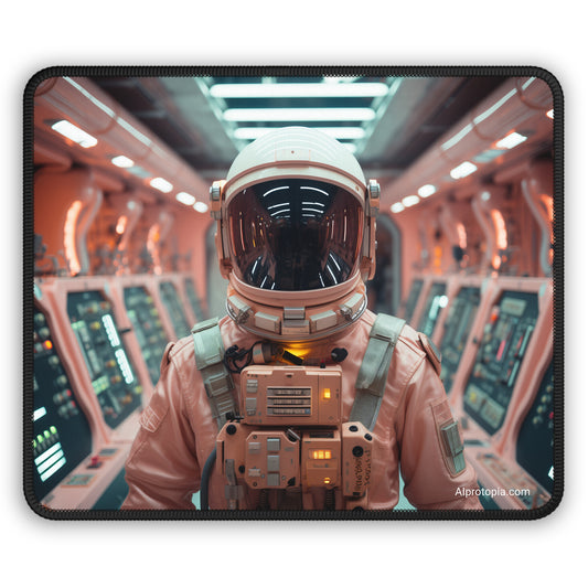 Pink Astronaut. Space. Astronaut. Sci-fi. Space Travel. AI Art.