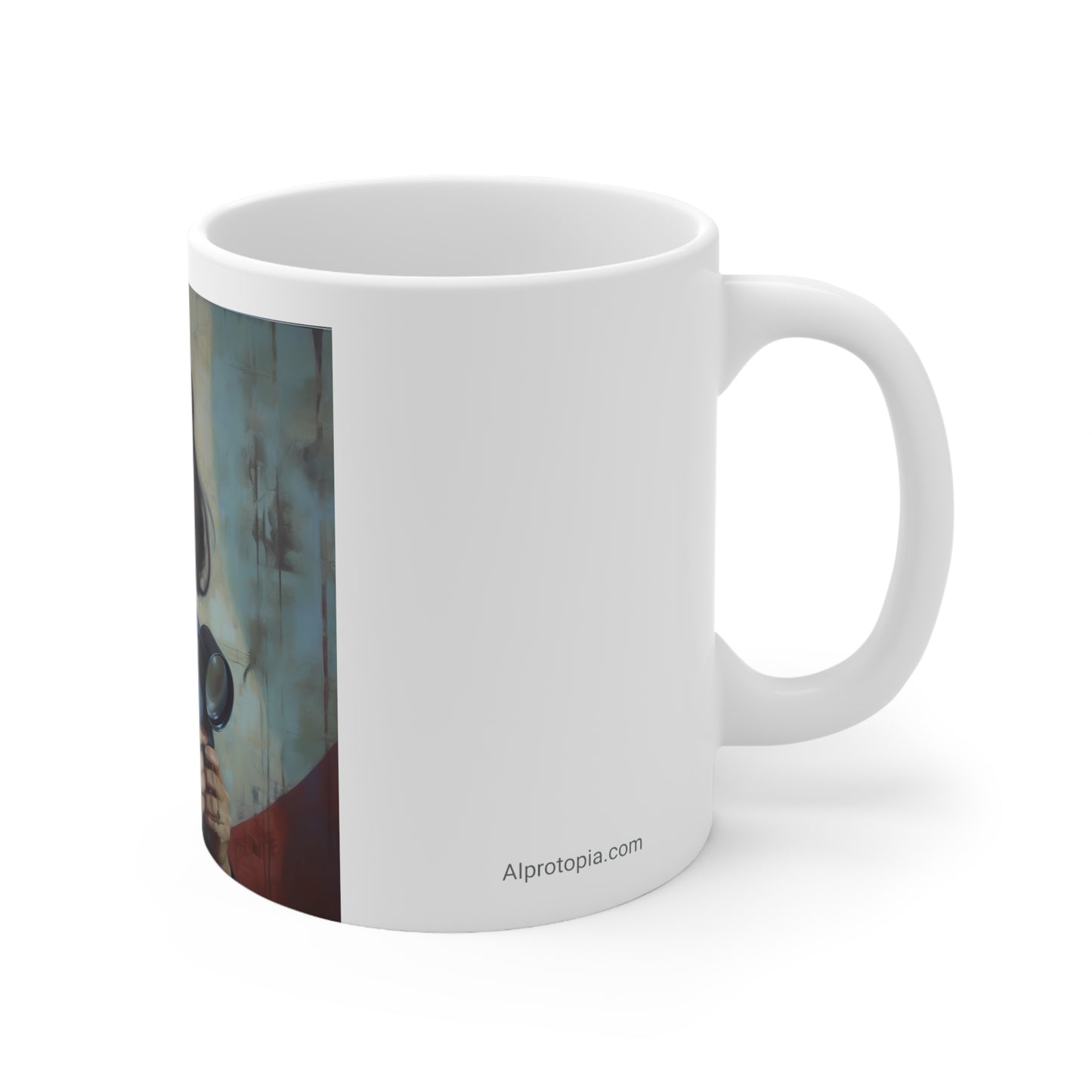 Ceramic Mug 11oz. AI: Unraveling Mysteries, One Algorithm at a Time.