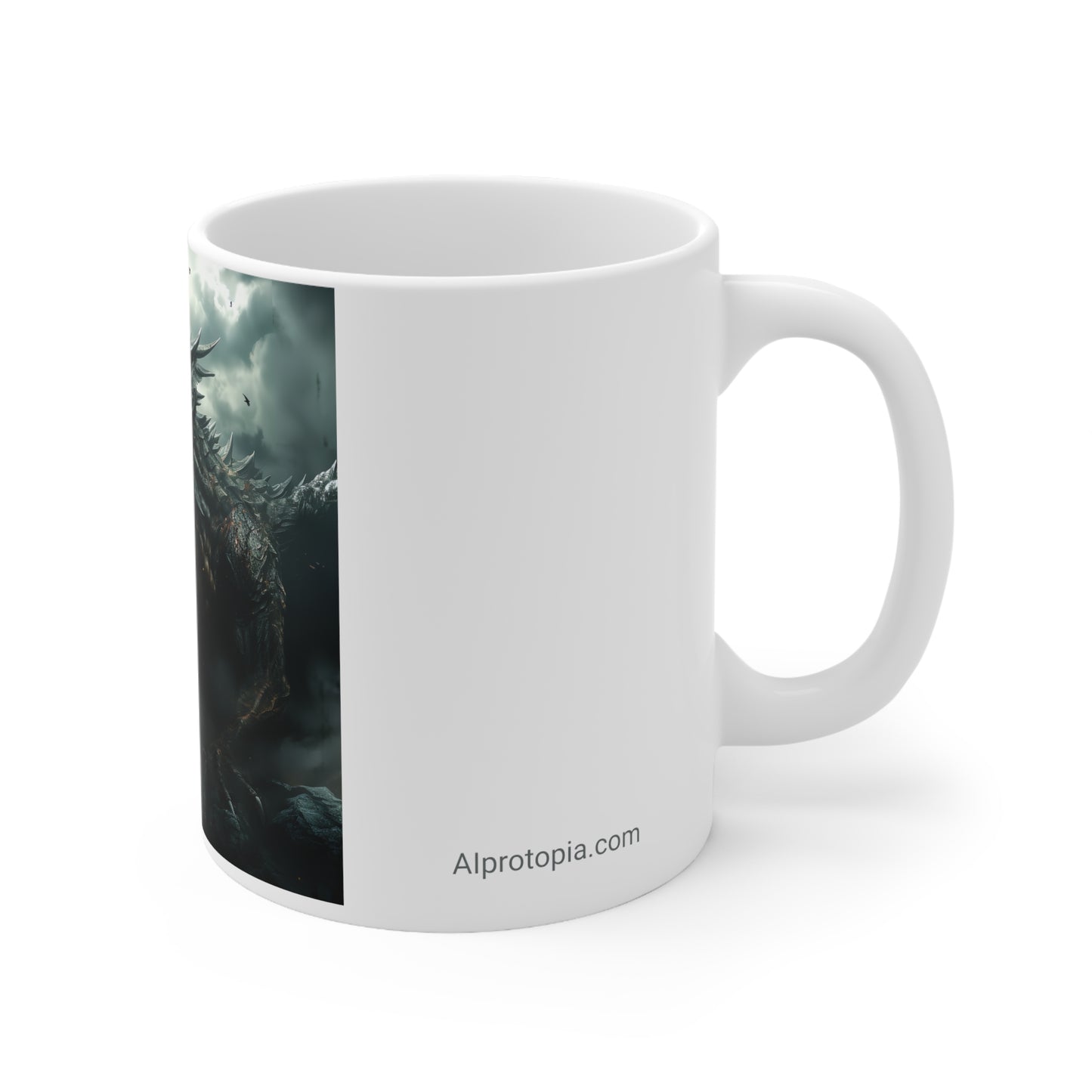 Dragons Code Better with Coffee. AI Coffee Mug. AI Gift. Machine Learning Gift. Artificial Intelligence Gift. Ceramic Mug 11oz.